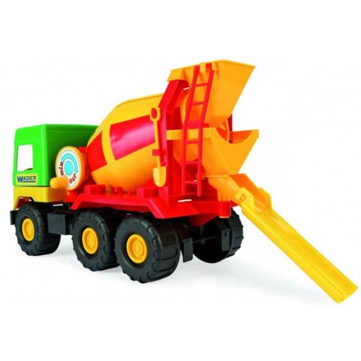 Auto middle Truck domíchávač plast 39cm Wader