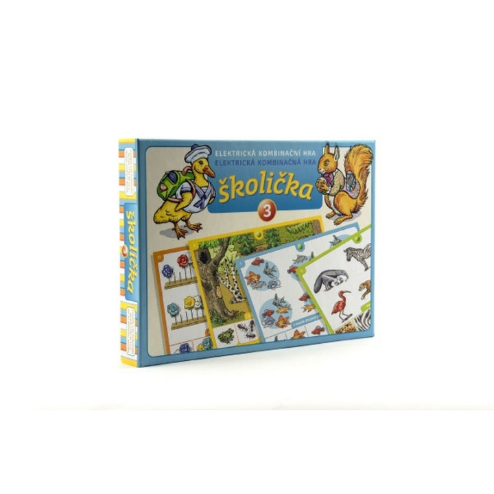 Voltík Školička 3 společenská hra na baterie