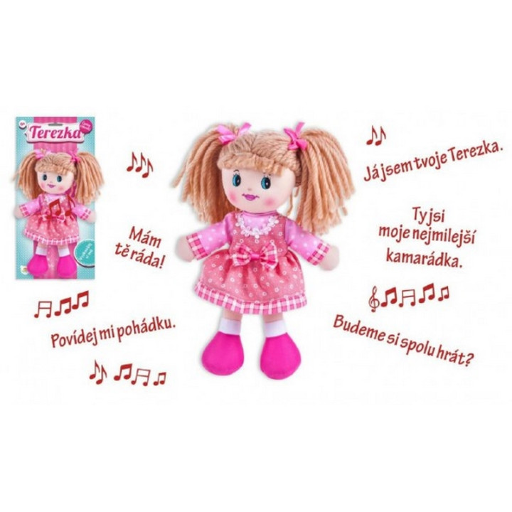 Panenka Terezka hadrová 30 cm