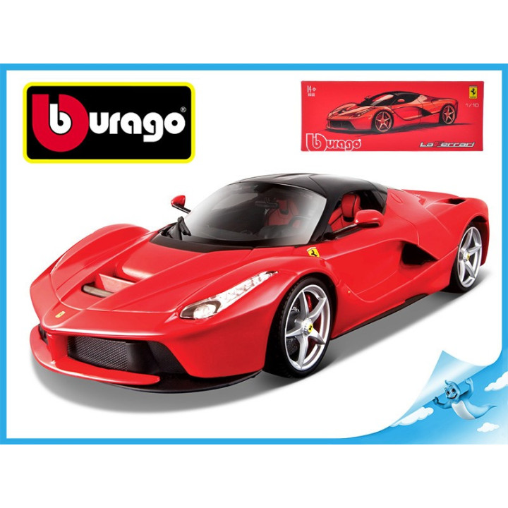Bburago 1:18 LaFerrari červené