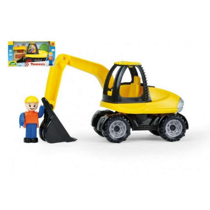Lena 1621 Truckies Bagr plast 25cm