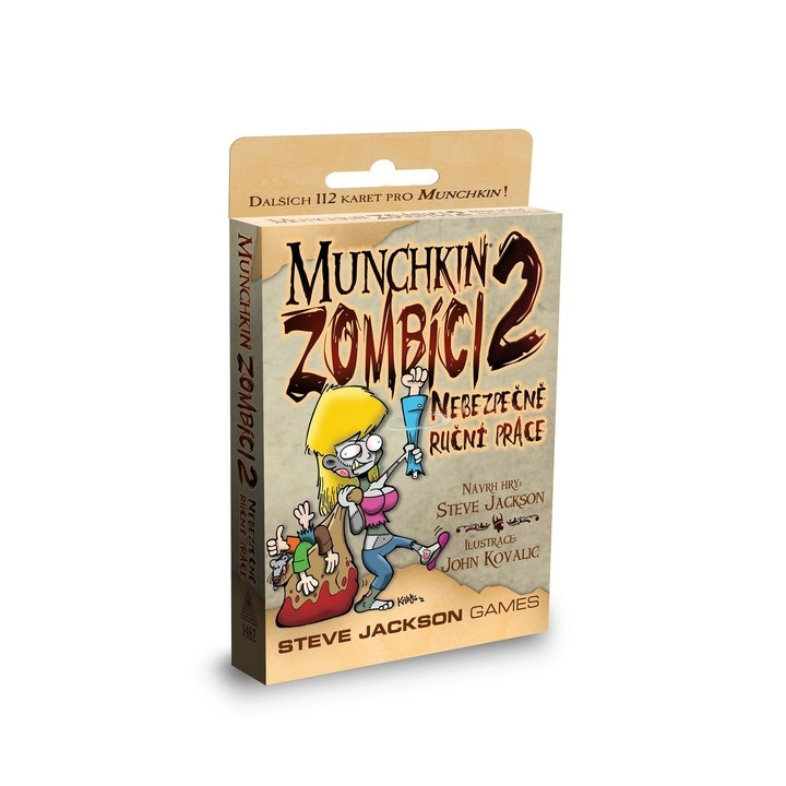 Munchkin - Zombíci rozšíření 2. Nebezpečné ruční práce