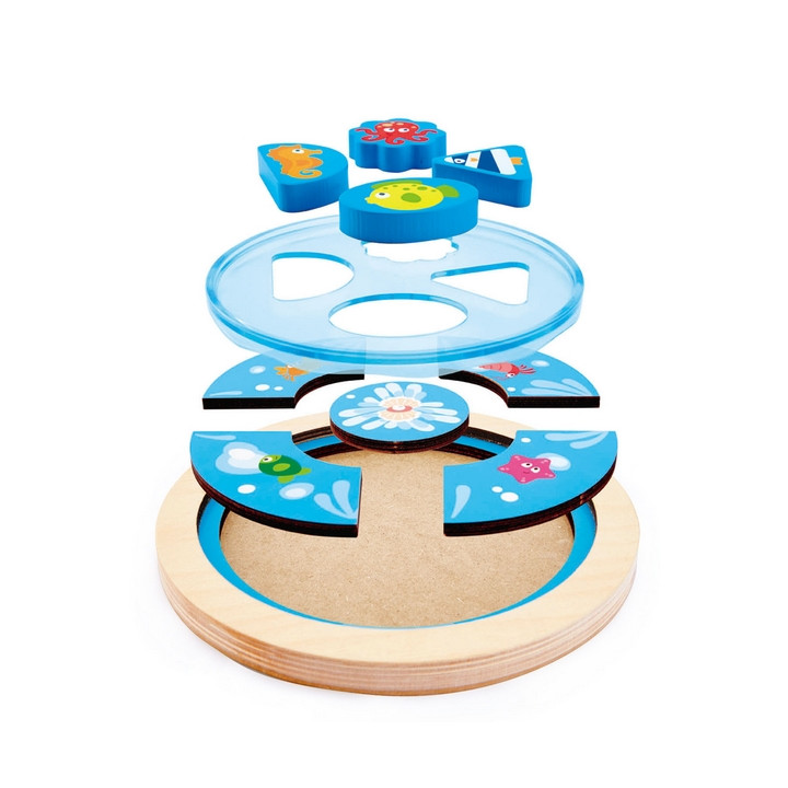 Hape Puzzle na desce - Moře