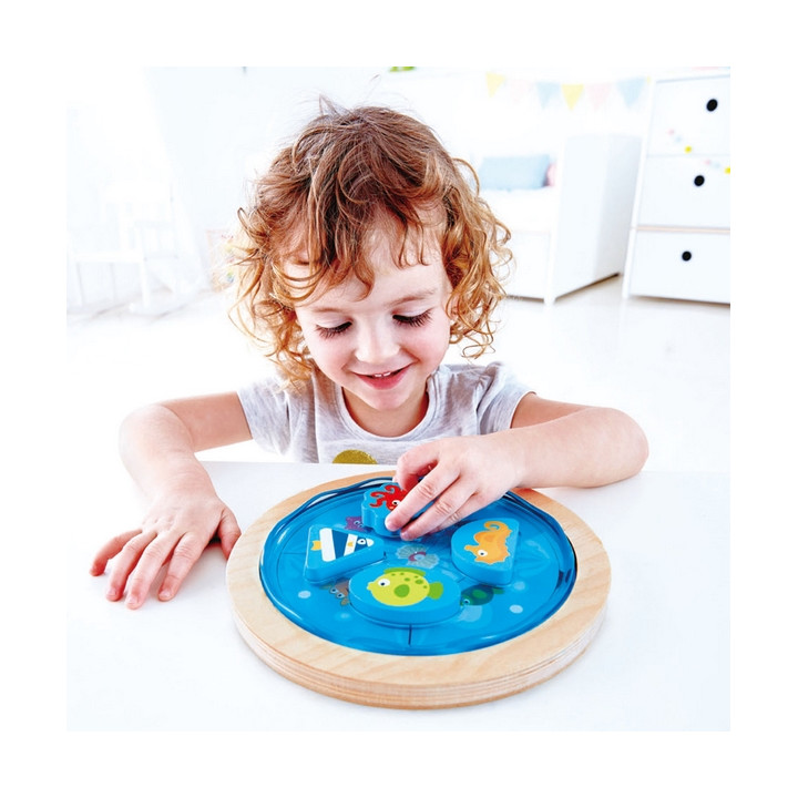 Hape Puzzle na desce - Moře