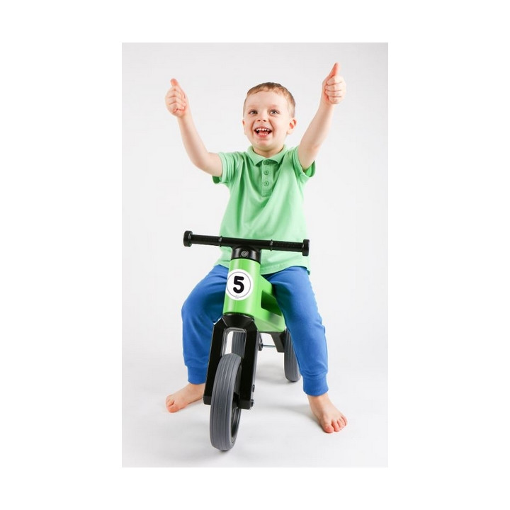 Odrážedlo FUNNY WHEELS NEW SPORT 2v1 zelené