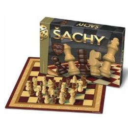 Šachy dřevěné společenská hra