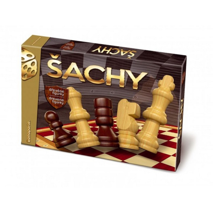 Šachy dřevěné společenská hra