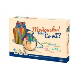 Společenská magnetická hra Mrňousku! Ukaž!, co víš?