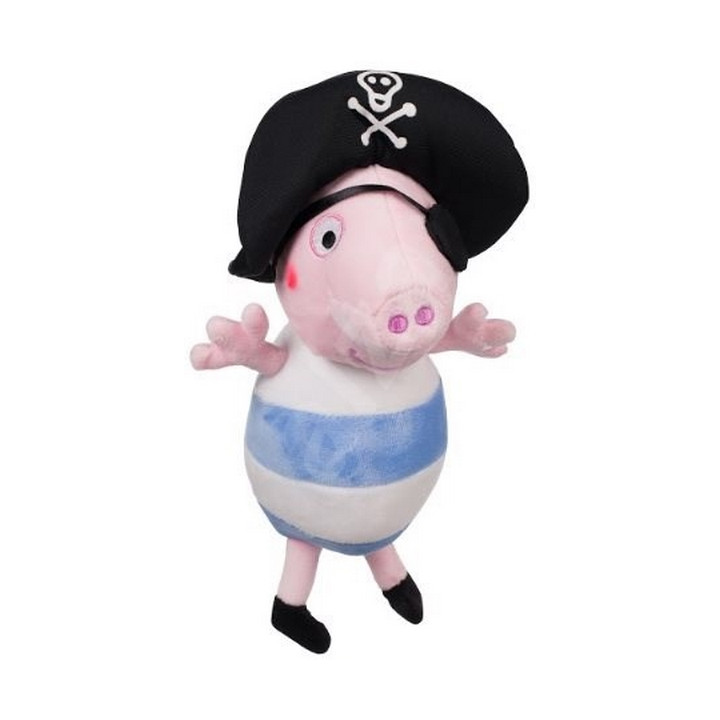 TM Toys PEPPA PIG - plyšový George pirát 25 cm