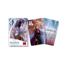 Černý Petr společenská hra Ledové království II/Frozen II v krabičce 6x9x1cm