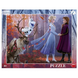 Puzzle deskové Ledové království II/Frozen II 37x29cm 40 dílků