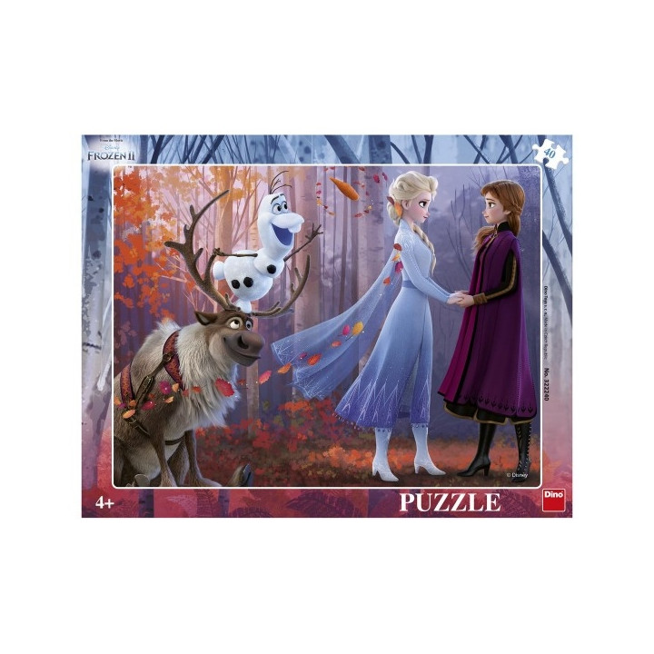 Puzzle deskové Ledové království II/Frozen II 37x29cm 40 dílků