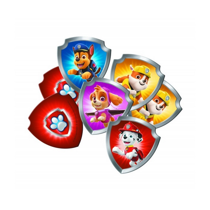 Pexeso papírové Paw Patrol/Tlapková patrola společenská hra 36 kusů