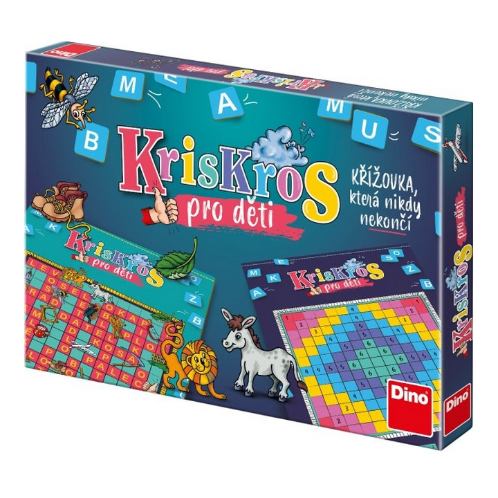 Kris Kros pro děti společenská hra v krabici 33,5x23x3,5cm