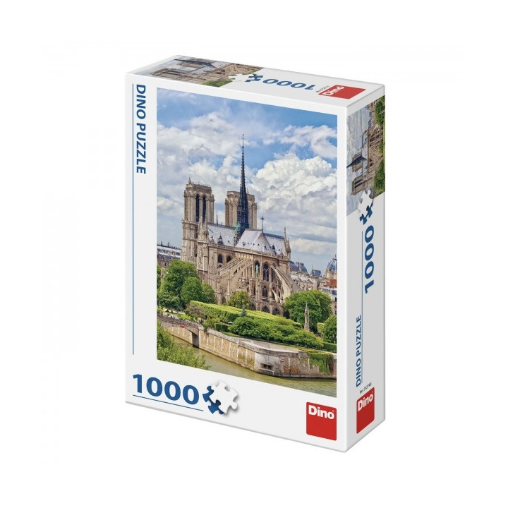 DINO Puzzle 1000 dílků Katedrála Notre-Dame, Paříž