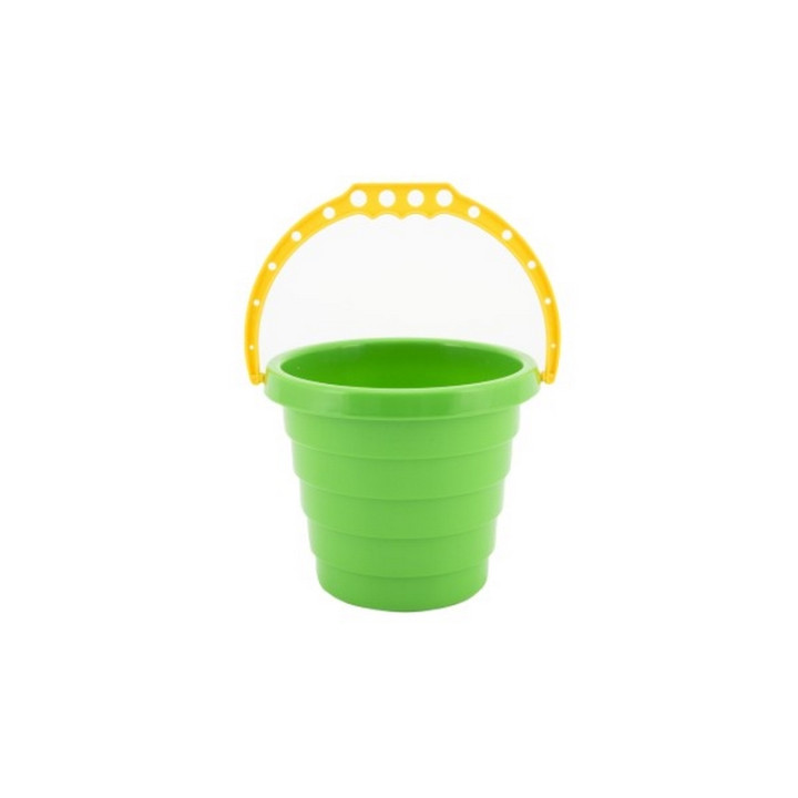 Kbelík na písek plast 15x13cm 5 barev 12m+