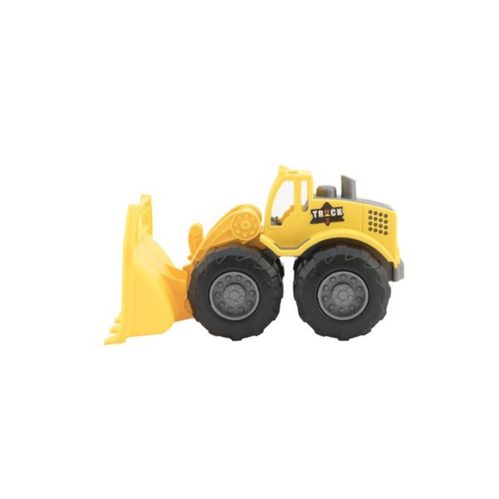 Stavební stroj plast 18-20cm na volný chod v síťce