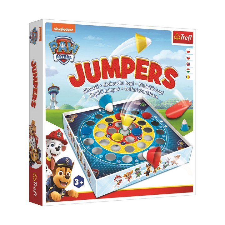 Trefl Kloboučku hop! Paw Patrol/Tlapková Patrola společenská hra