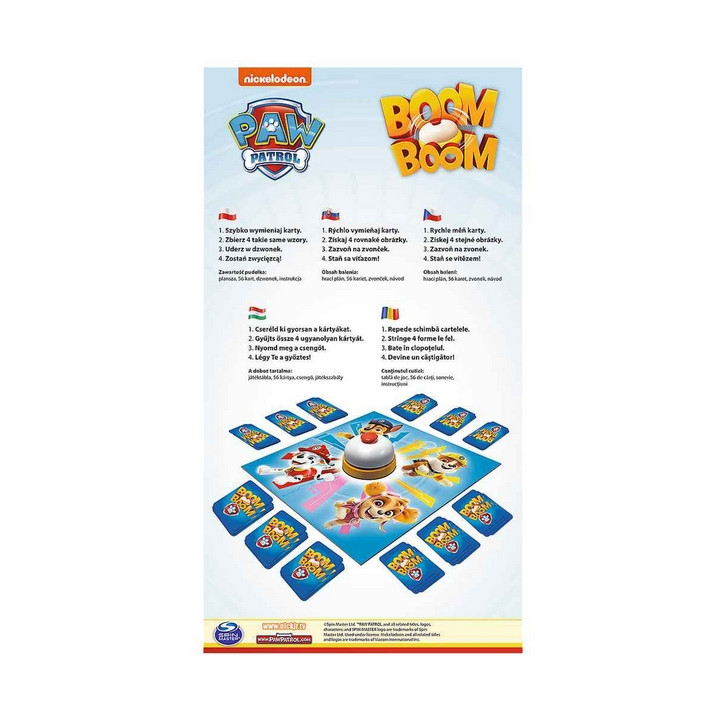 Trefl Hra BOOM BOOM Paw Patrol