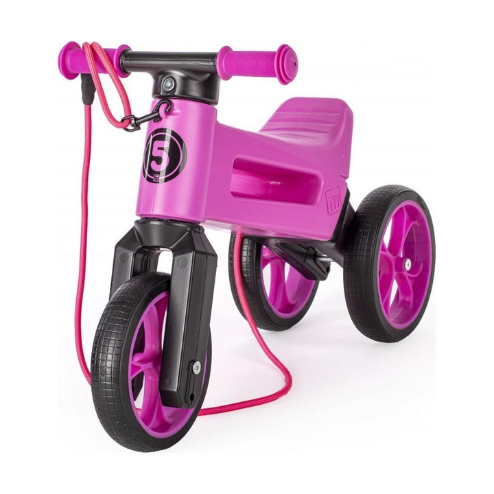 Odrážedlo FUNNY WHEELS Rider SuperSport fialové 2v1