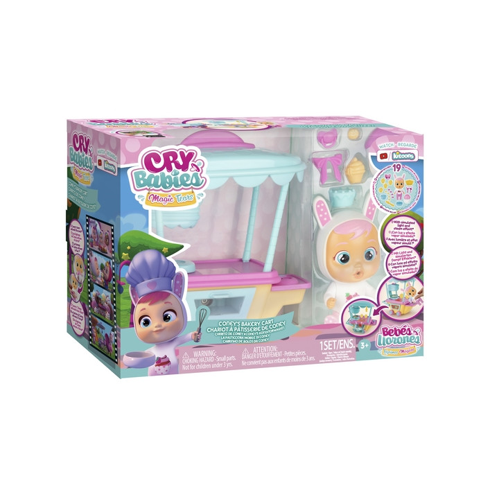 TM Toys CRY BABIES MAGIC TEARS pekařský vozík Cony
