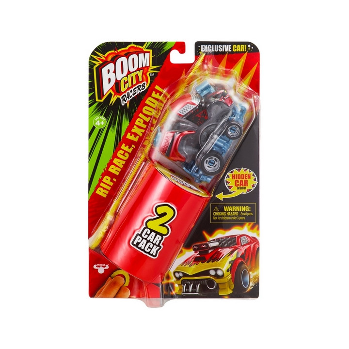TM Toys Boom City Racers - BOOM YAH! X dvojbalení, série 1