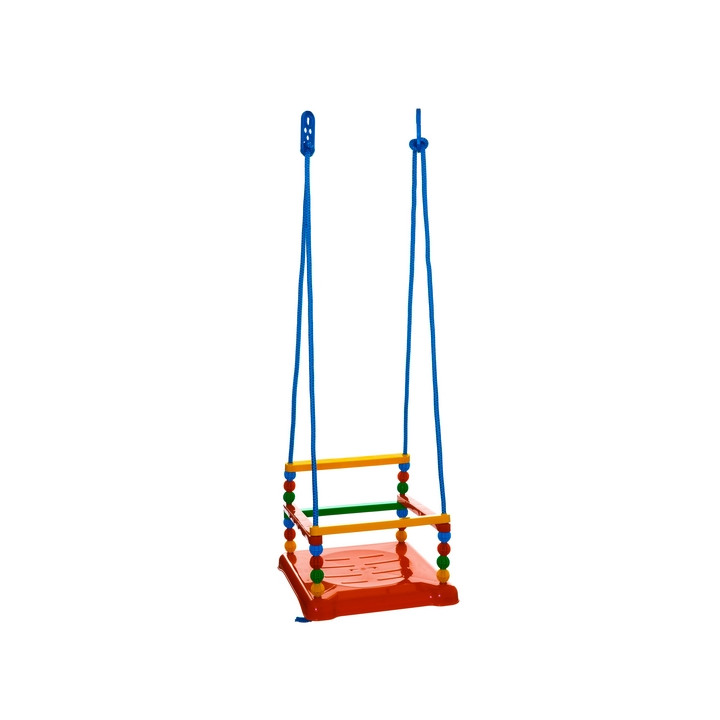Houpačka plast 35x34 cm červená