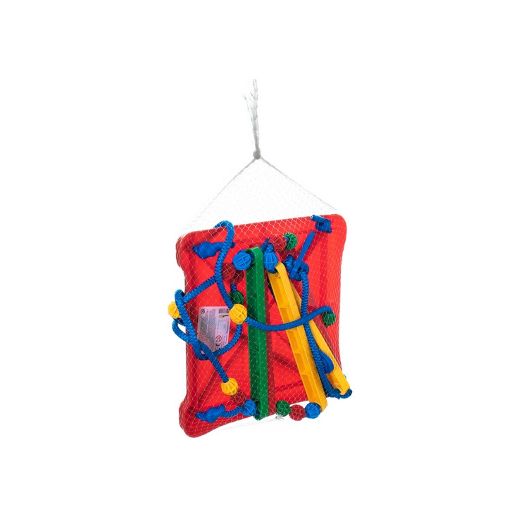 Houpačka plast 35x34 cm červená