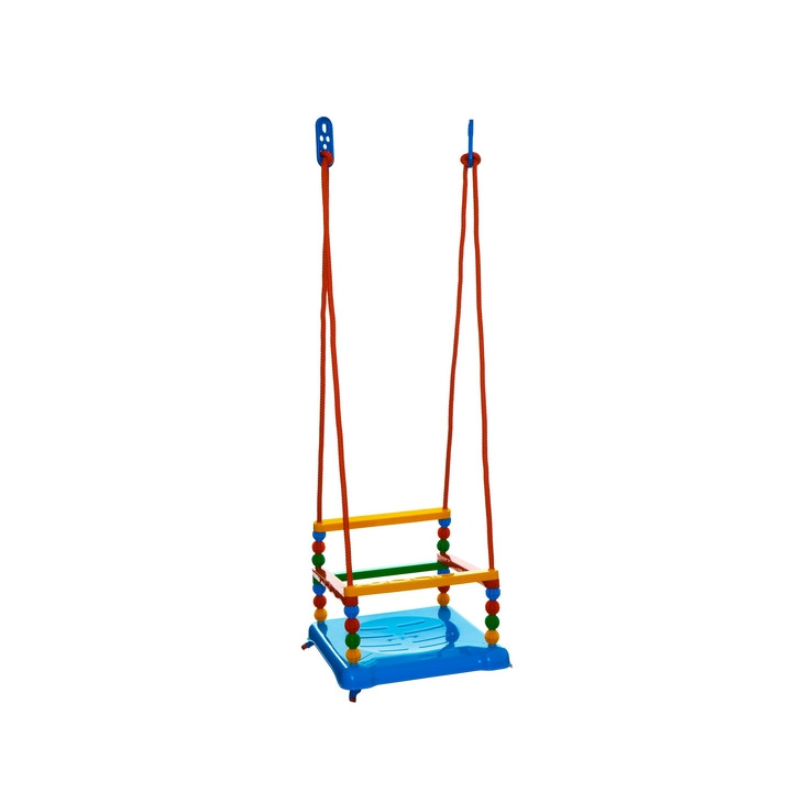Houpačka plast 35x34 cm modrá