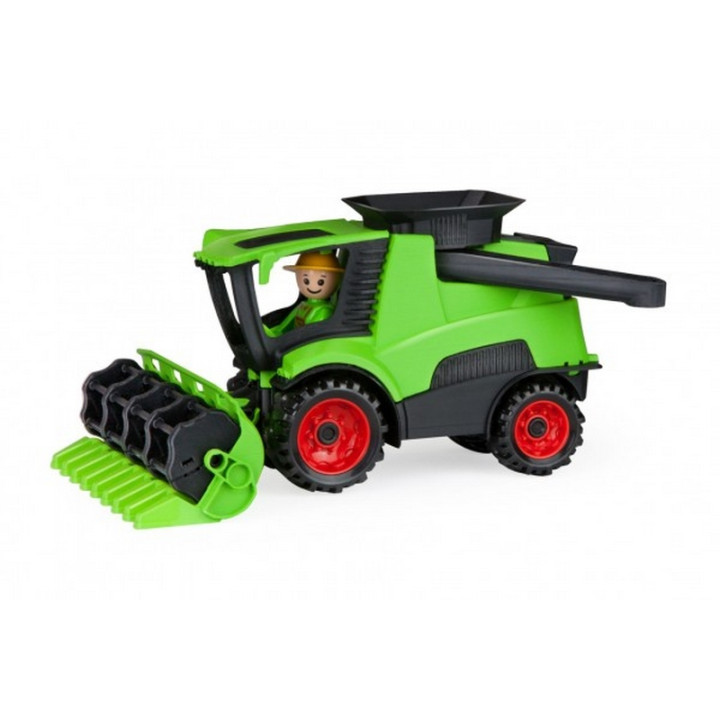 Lena 1626 Truckies Kombajn s figurkou 20 cm v krabici 24m+