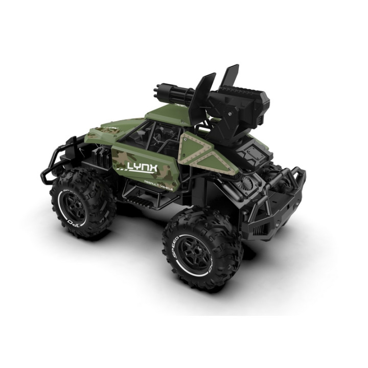 Auto RC vojenské 35 cm na baterie 2,4 GHz