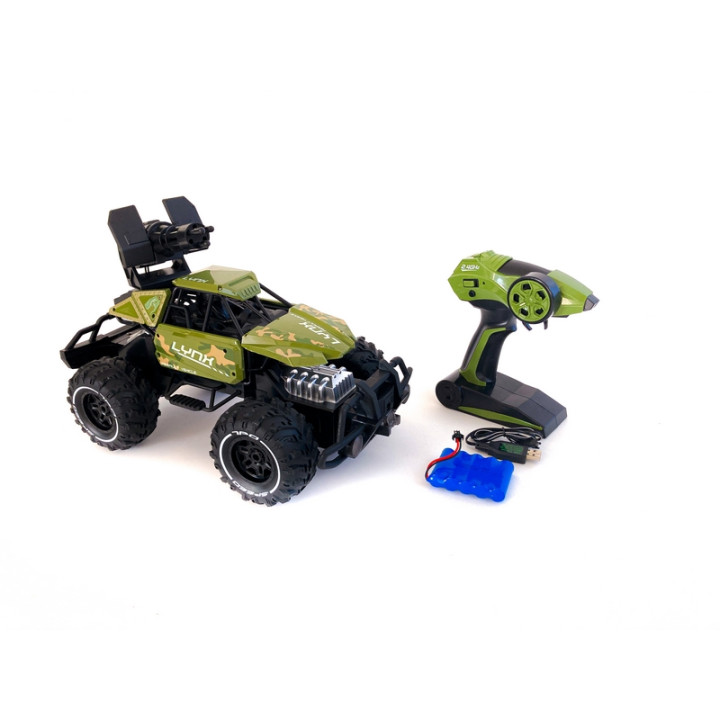 Auto RC vojenské 35 cm na baterie 2,4 GHz