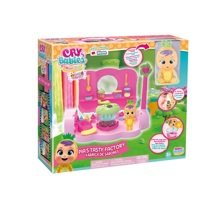 TM Toys CRY BABIES MAGIC TEARS magické slzy Továrna Pii