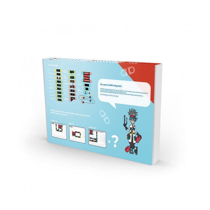 Stavebnice Boffin Magnetic Lite elektronická - 150 projektů, 30 ks
