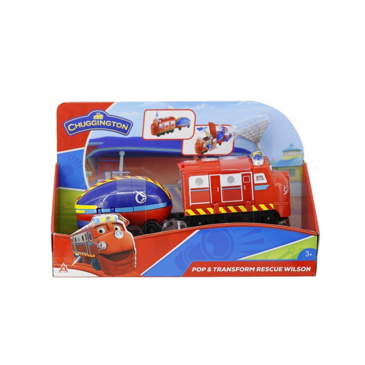 Chuggington - Mašinka Rescue Wilson Pop&Transform