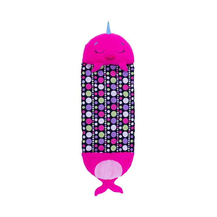 TM Toys Happy Nappers Spacáček Usínáček Růžový narval Nelli