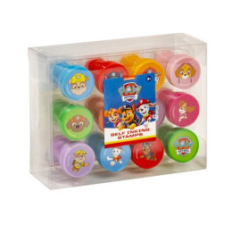 Razítka samobarvící 12ks plast Paw Patrol/Tlapková patrola