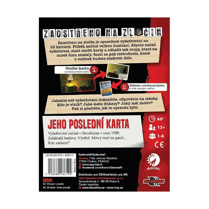 Zaostřeno na zločin - Jeho poslední karta
