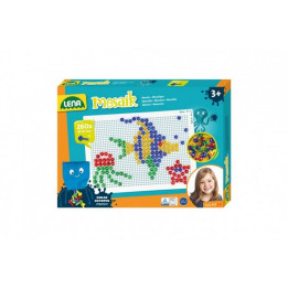 Mozaika klobouček 1cm krystal 260ks