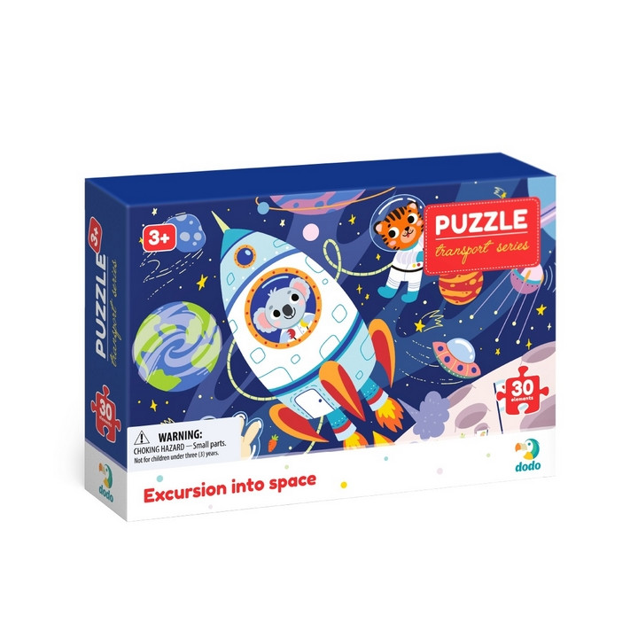TM Toys DODO Puzzle Profese Exkurze do vesmíru 30 dílků