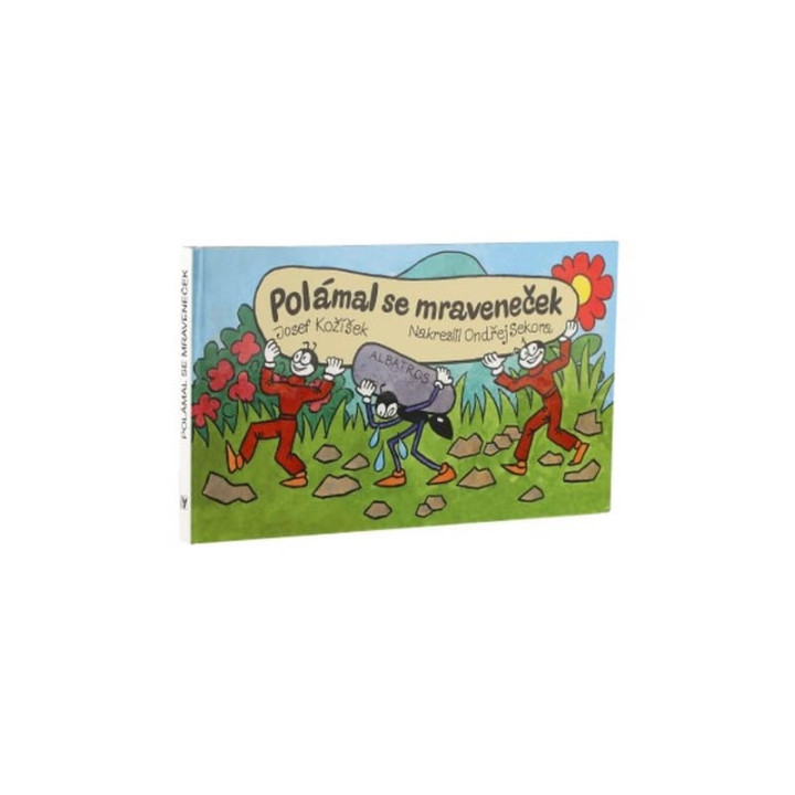 Knížka leporelo - Polámal se mraveneček