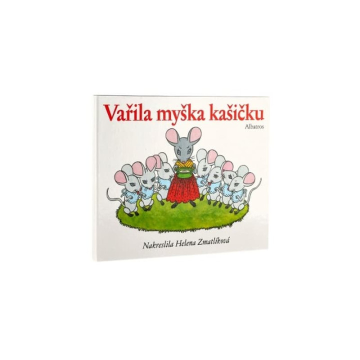 Knížka leporelo- Vařila myška kašičku
