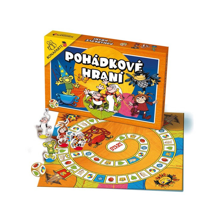 Společenská hra Pohádkové hraní Večerníček