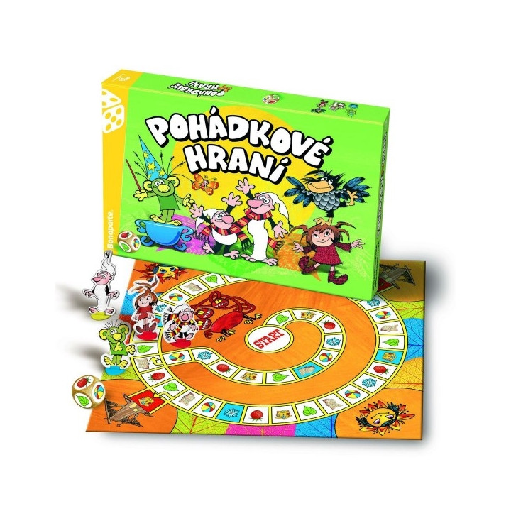 Společenská hra Pohádkové hraní Večerníček