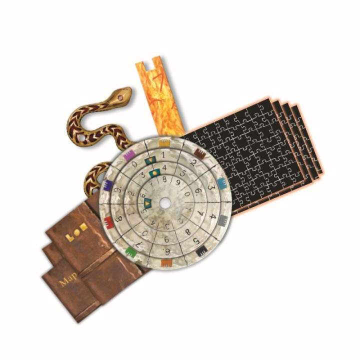 ÚNIKOVÁ HRA S PUZZLE: ZTRACENÝ CHRÁM Párty hra