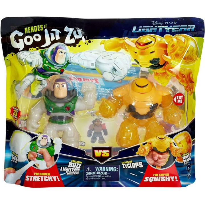 GOO JIT ZU figurky LIGHTYEAR Versus balení (Buzz VS Cyclops) 12 cm