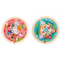 Hape Puzzle-Povolání v kruhu