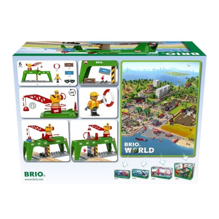 Brio 33996 Nákladní jeřáb