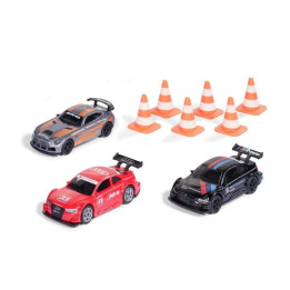 SIKU Super 6331 - set závodní auta s kužely, 3ks