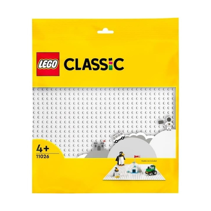 LEGO® Classic 11026 Bílá podložka na stavění